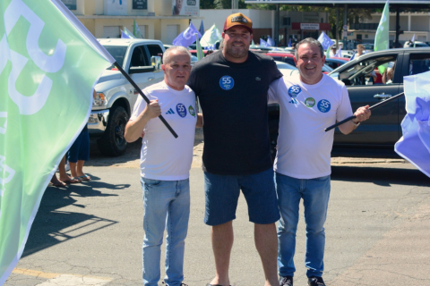 candidato a vereador Pinduca apoiado pelo prefeito Marcos Zanetti