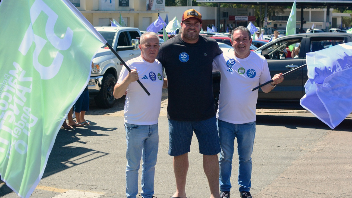 candidato a vereador Pinduca apoiado pelo prefeito Marcos Zanetti