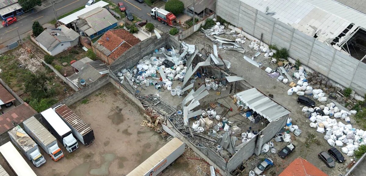 Paraná segundo maior corredor de tornados do mundo