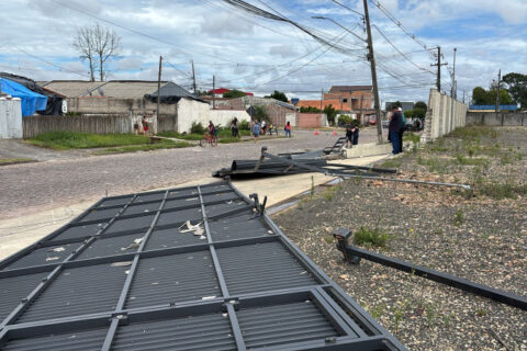 Tornado em São José dos Pinhais Simepar avalia intensidade