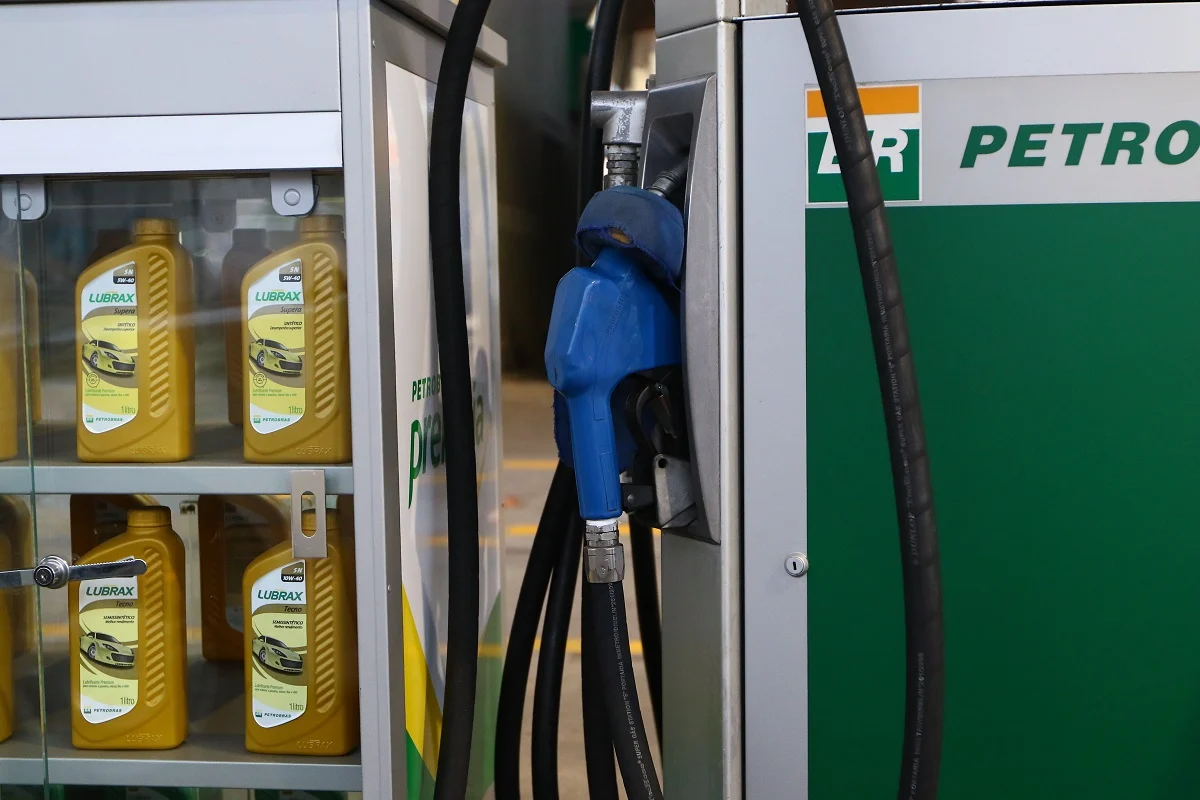 Imagem ilustrativa de um posto de gasolina.